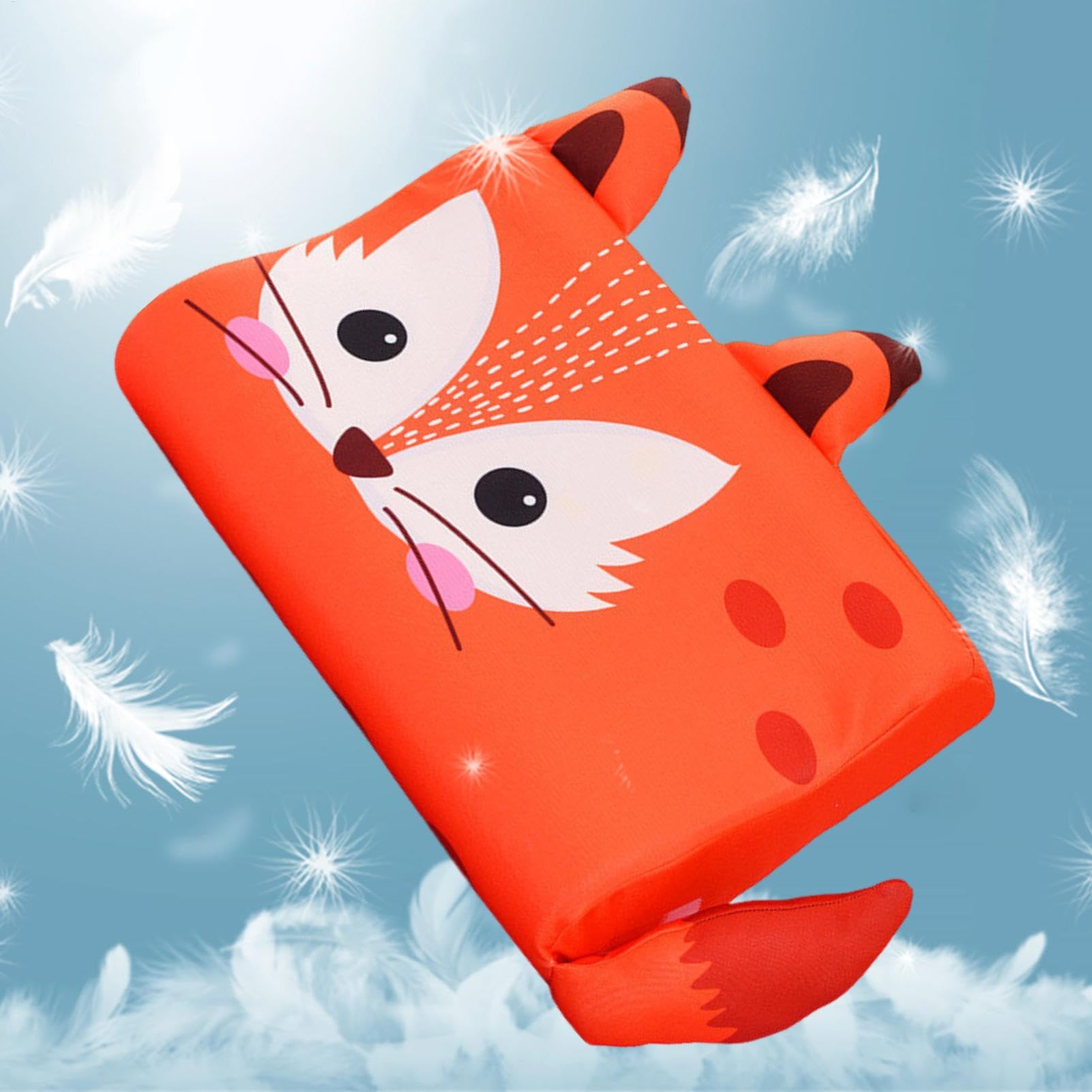 Oreiller pour Enfant - Petit Coussin pour la crèche, la Maternelle, la période de - Oreiller Ergonomique - Coussin de Voyage Doux pour la Peau pour et Filles