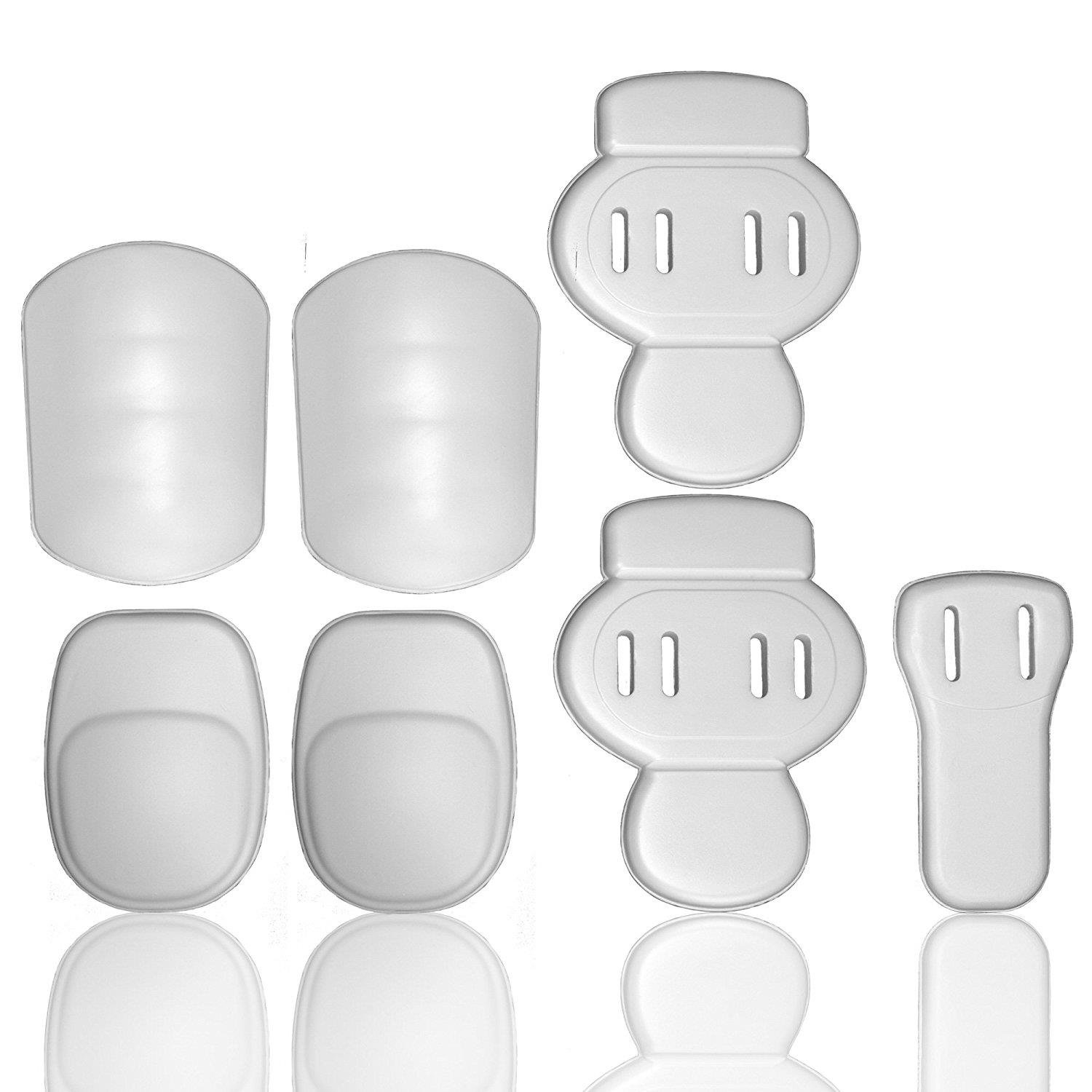 Full Force American Football Schoner 7 Piece Padset Gr. junior, weiß, one Size