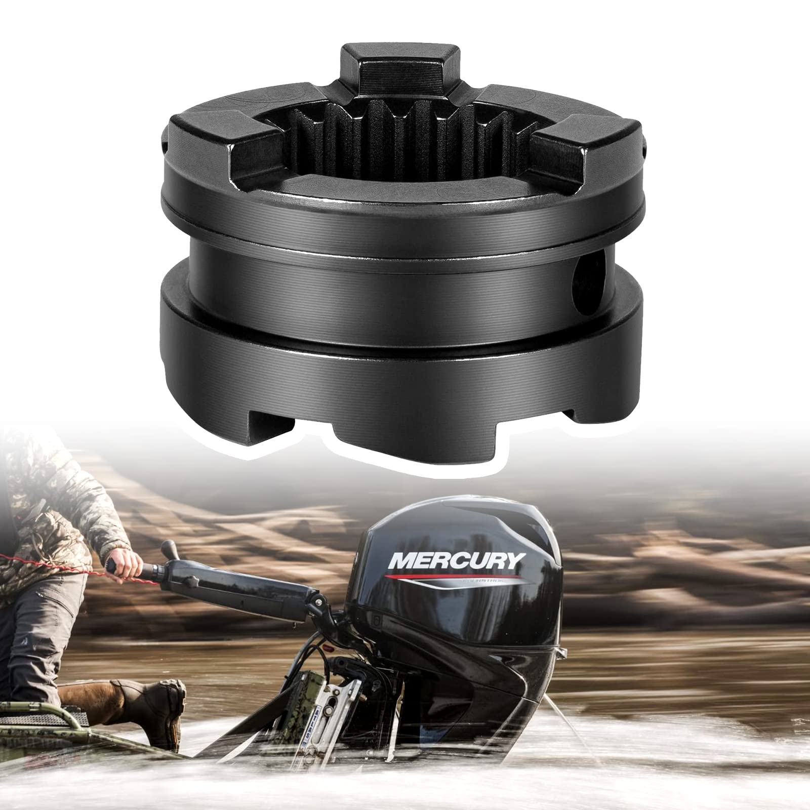 YMT Boat Motor Clutch Dog 3 Jaw Reverse, Fit for 90-120 hp, 96-97