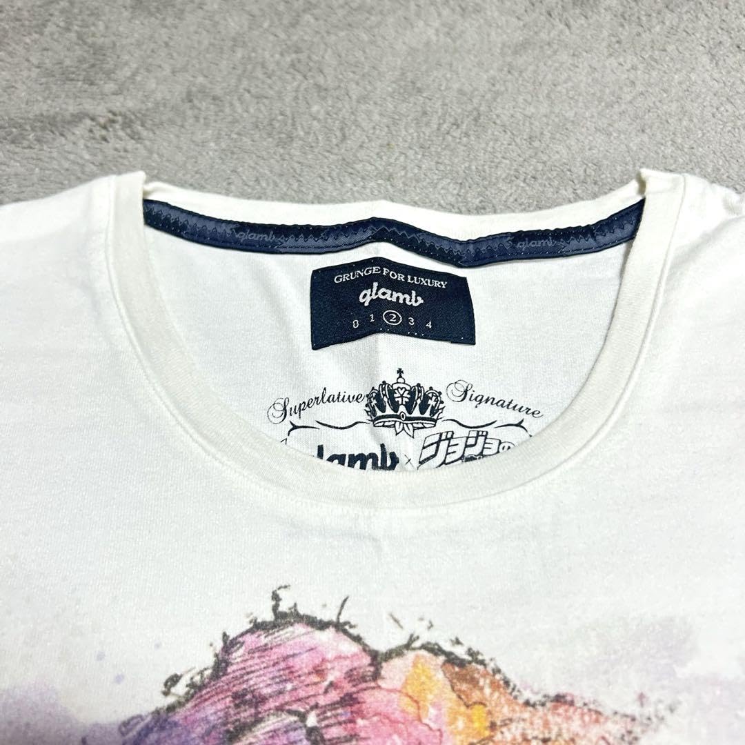 Amazon.co.jp: glamb 花京院典明 Tシャツ ジョジョの奇妙な冒険 M