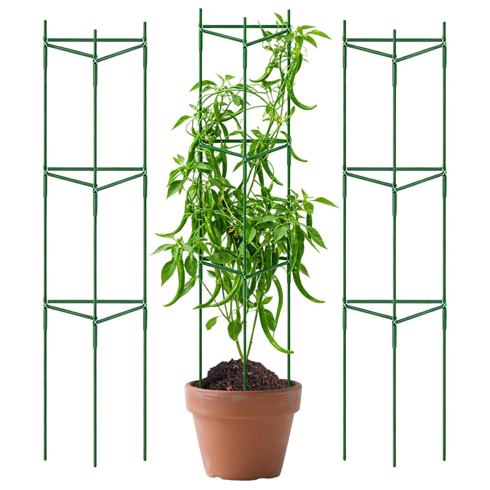 Gabbie per pomodori da giardino, regolabili, espandibili, resistenti