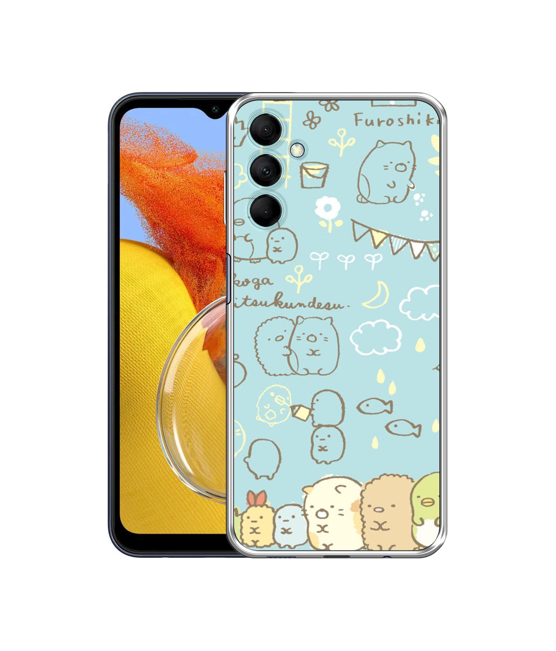 Amazon Brand- Solimo Basic Case for Samsung Galaxy M14 5G (Silicone_Multicolor) (B0C14ZM3W7) Amazon Price History, Amazon Price Tracker