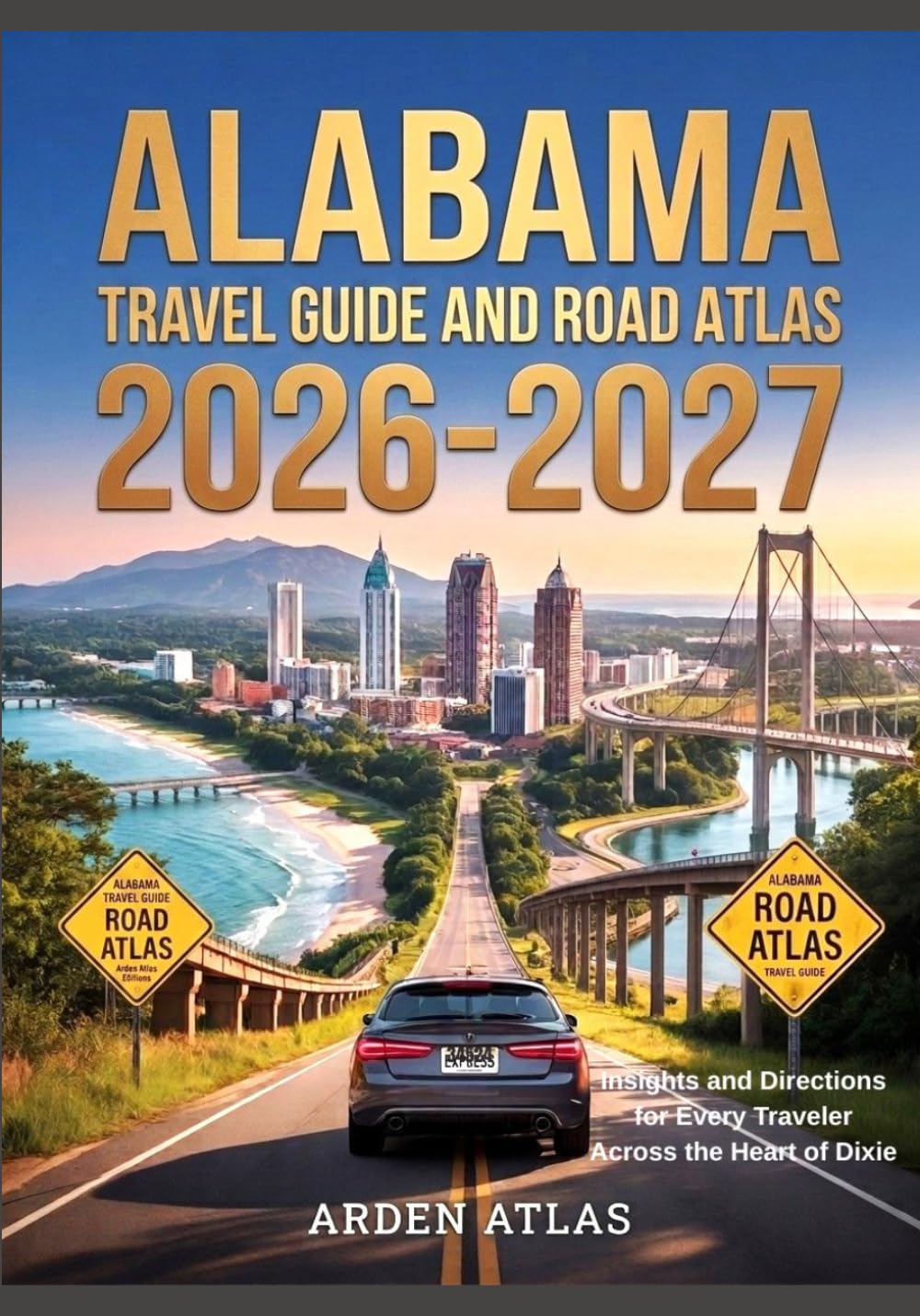 ALABAMA TRAVEL GUIDE AND ROAD ATLAS 2026-2027: Insights and Directions for Every Traveler Across the Heart of Dixie