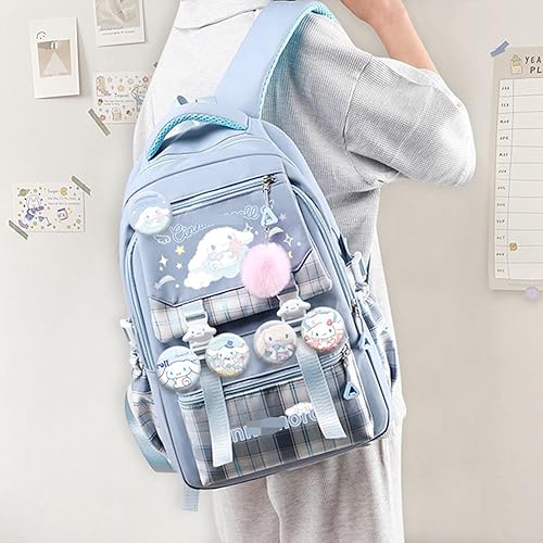 Miniatura 4 de Nueva mochila linda mochila de dibujos animados mochilas de viaje, mochila impermeable de gran capacidad para regalos de Navidad, 10, Mochilas de