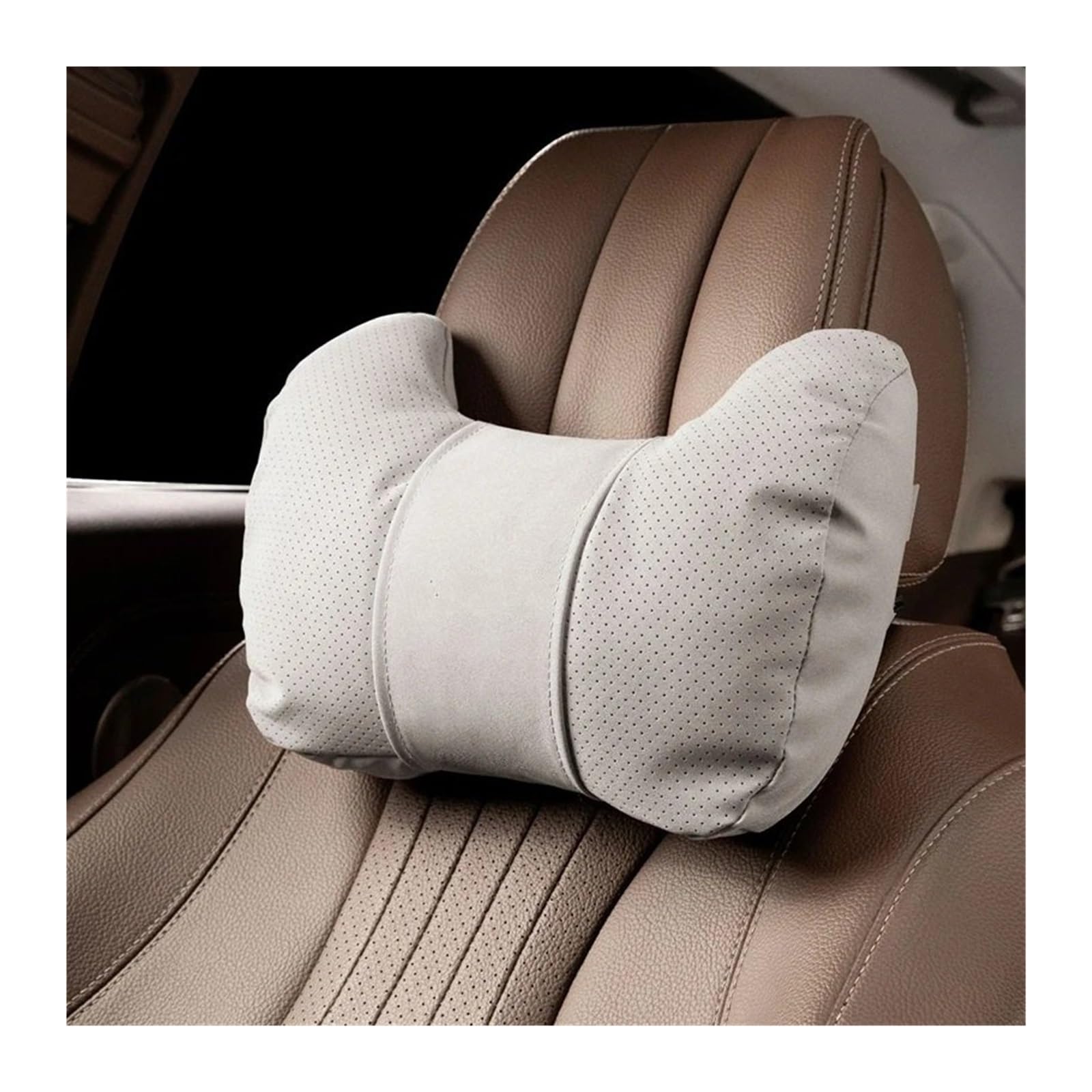 JKELPV Car Seat Pillow Fit For Chery Jaecoo Omoda J7 2025 2024 Jaecoo J7 J8 7 Tiggo 8plus Car Seat Headrest Lumbar Pillow Neck Pillow Headrest Pillow