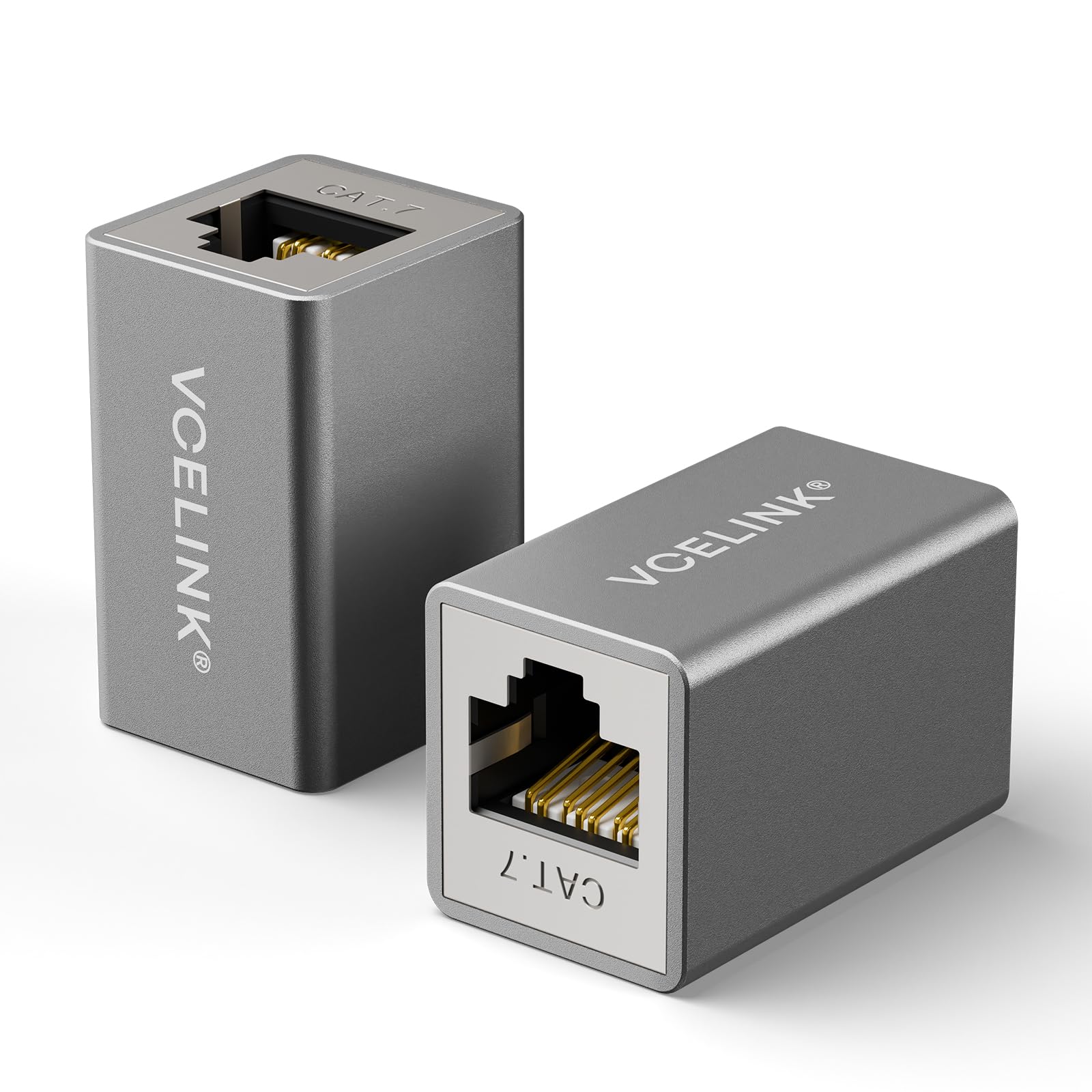 Amazon | VCELINK Cat7 LAN ケーブル 延長コネクタ メス‐メス 中継