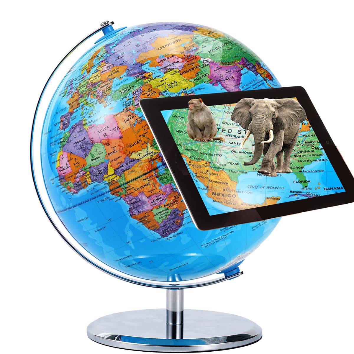 Unlock Geography with Engaging Interactive Features! Discover the World with Fun and Educational Globe,Perfect Gift for Explorers