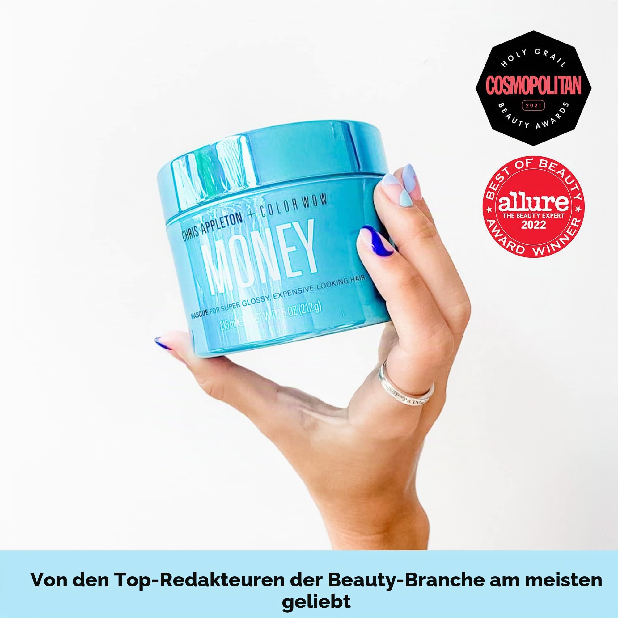 COLOR WOW Money Masque für superglänzendes, luxuriös aussehendes Haar, 215 ml