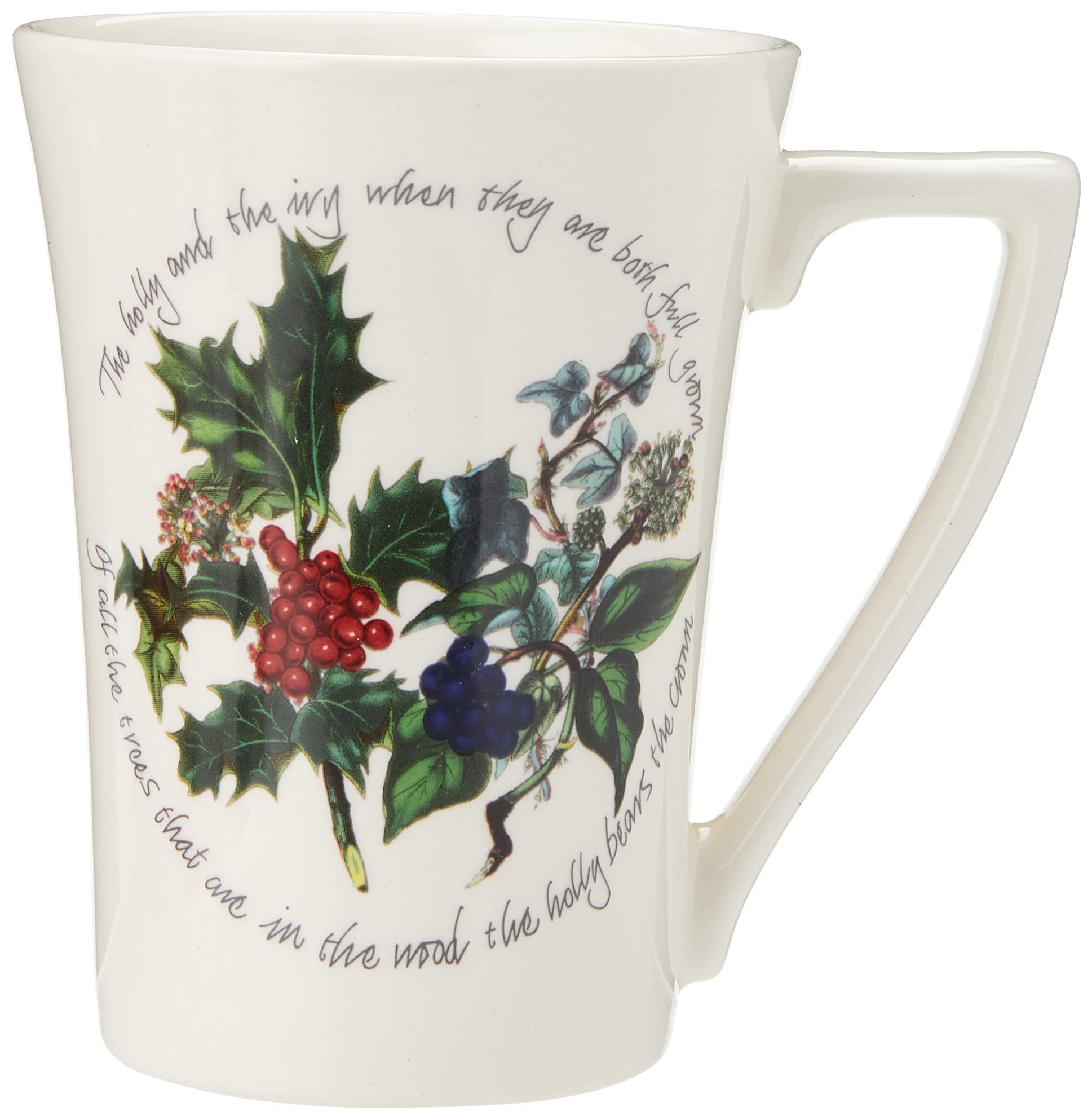 Portmeirion Home & Gifts HV79021 Mugs (M) S/2, Ceramic, Multi-Colour, 9 x 12 x 12 cm