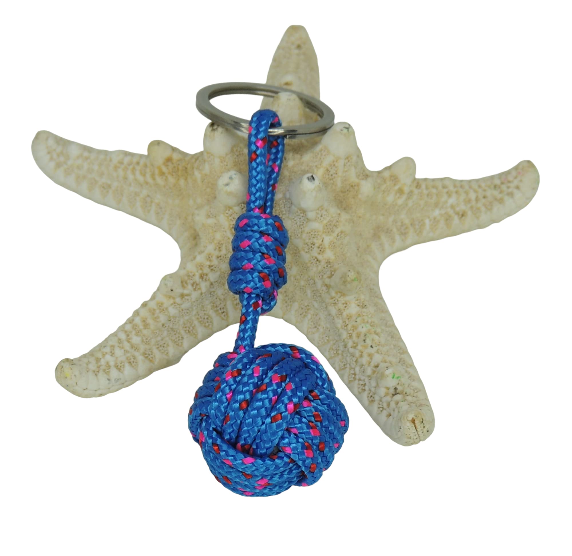Porte-clés Pomme de Touline bleu