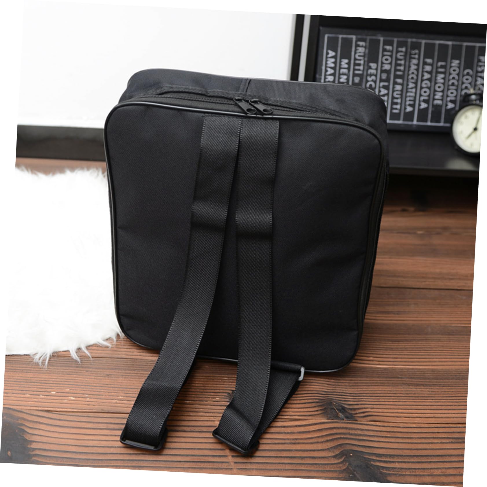 Levemolo Paquet de Transport pour Accordéon à 8 Basses, Paquet Parapluie, Tissu Oxford Noir, Bandoulière Réglable, Anti-poussière pour Écoles et Studios