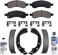 Vista 41 de Detroit Axle - Kit de freno delantero para Ford F-150 2010-2011, Ford Expedition Lincoln Navigator 2010-2021, repuesto de pastillas de freno