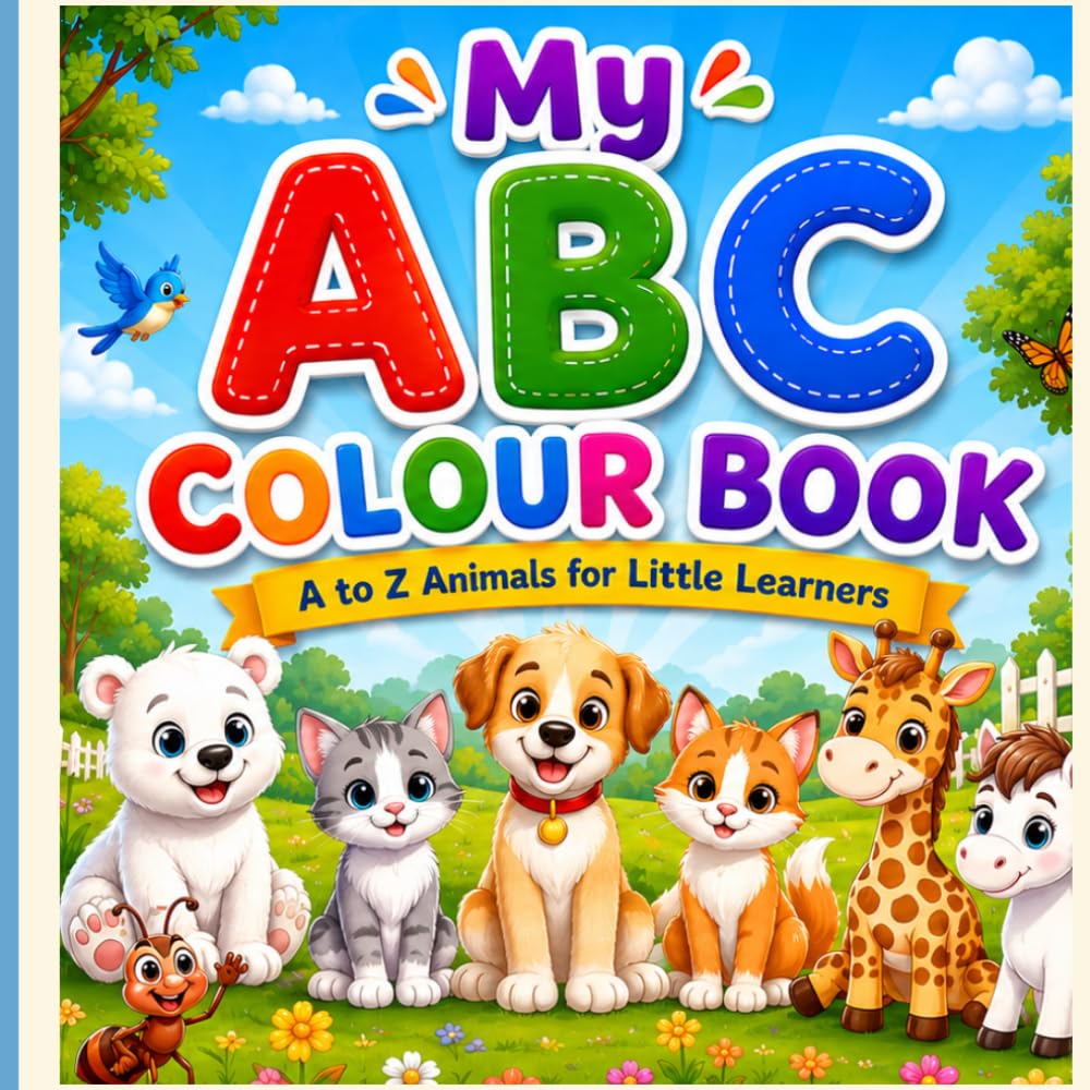 MY ABC COLOUR BOOK: A to Z Animals for Little Learners