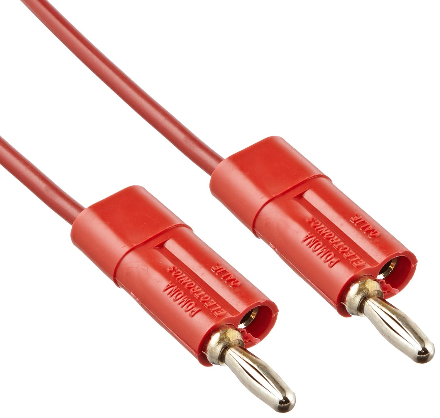 Pomona HB122 Horizontal Stacking Banana Plug Patch Cord, 48" Length