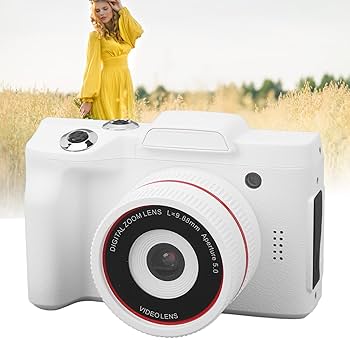 Amazon | デジタルカメラ、16MP 初心者向け Vlog カメラ、1080P