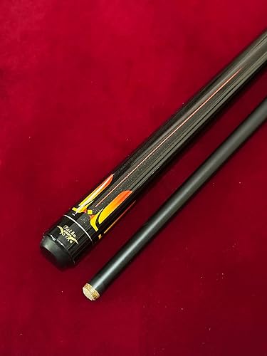 Miniatura 6 de Tai ba taco de 2 piezas de barra de billar, punta de 0.512in, taco corto de 47.6in, para niños de madera dura, arce canadiense profesional, barra de