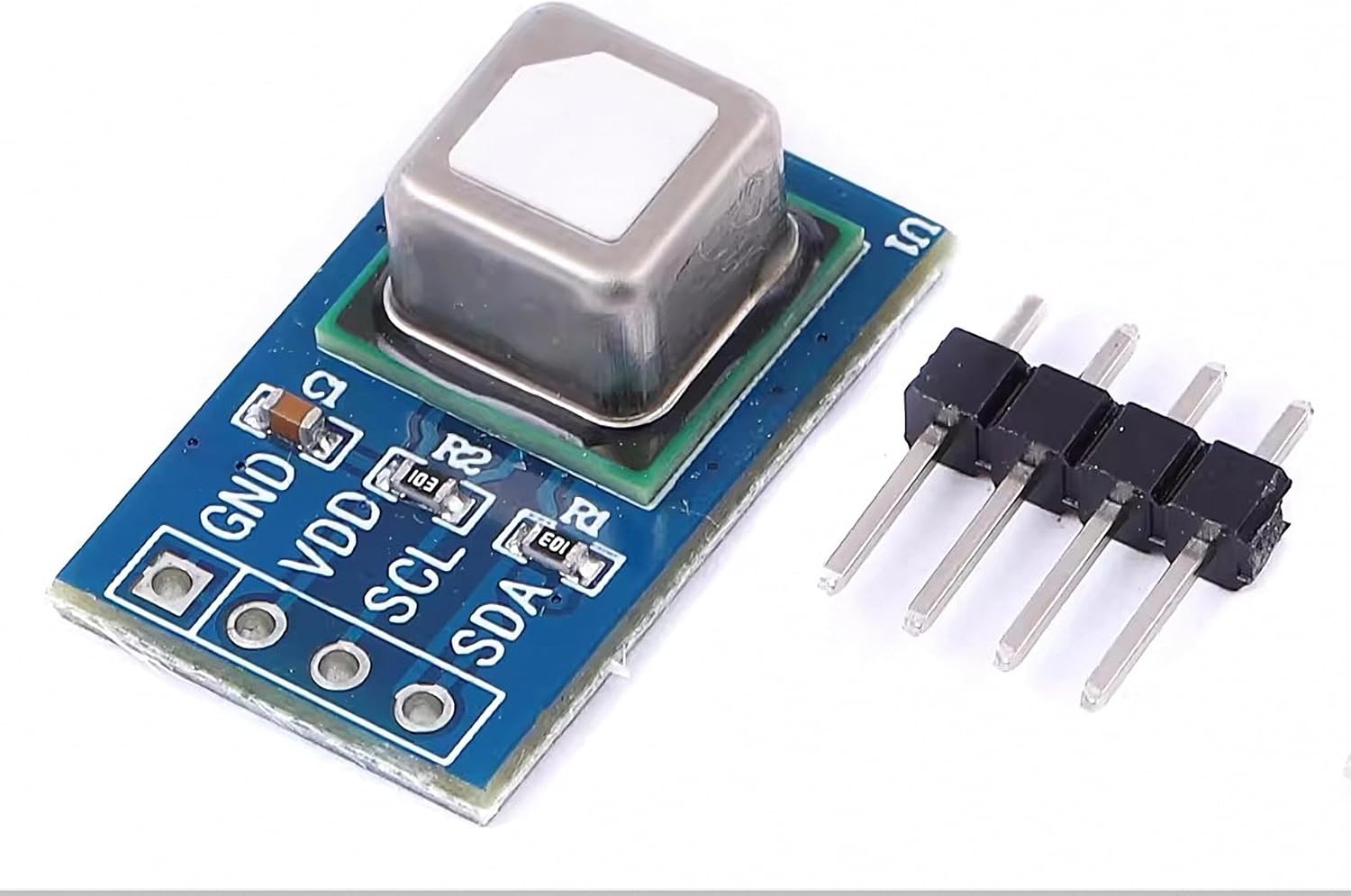 1pcs SCD41 2-in-1 Gas Sensor Module - Accurate CO₂, Temperature & Humidity Detection via I2C, 400-5000 ppm Range
