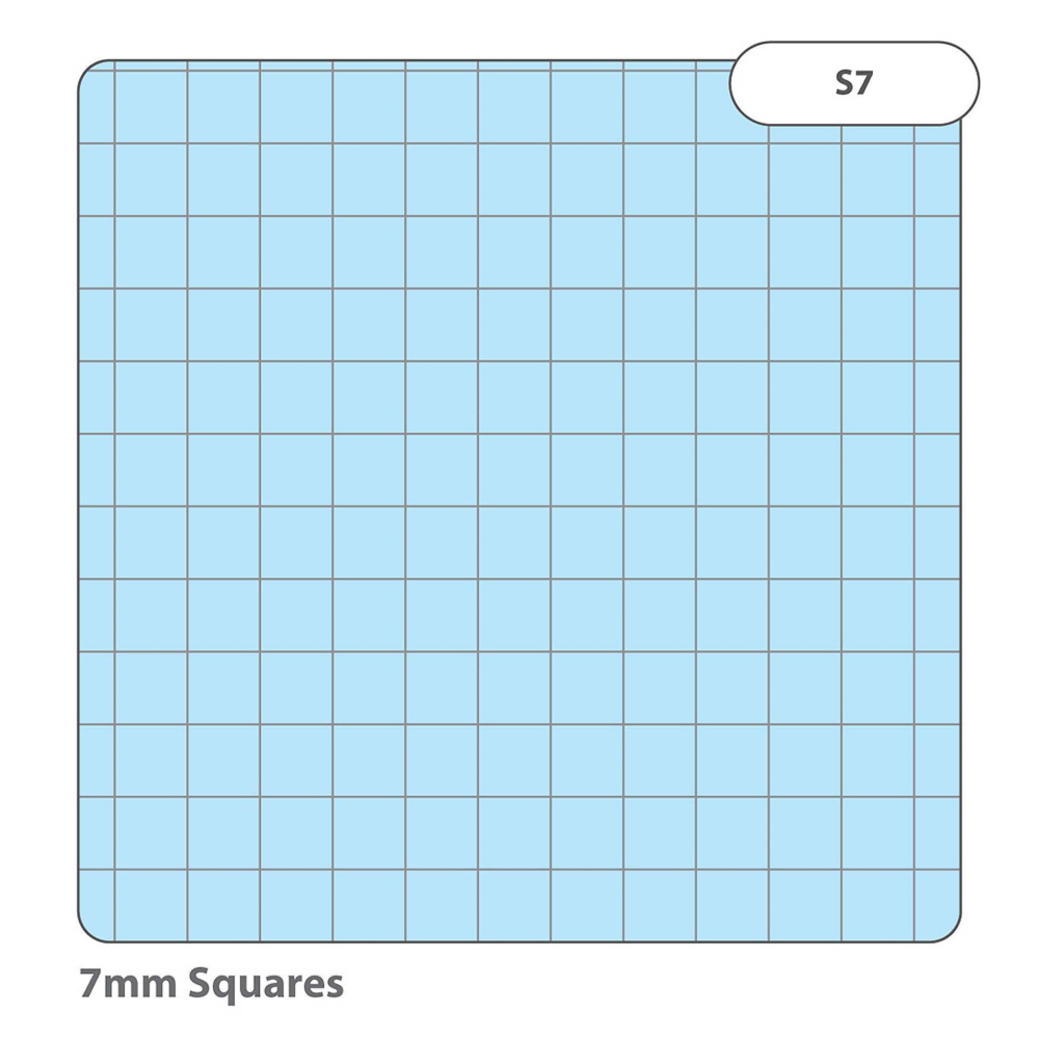 RHINO A4 Refill Pad, Writing Pad, 100-Page / 7mm Squared, 1-Pack, Blue Squared Writing Paper for Dyslexia & SEN - Image 4