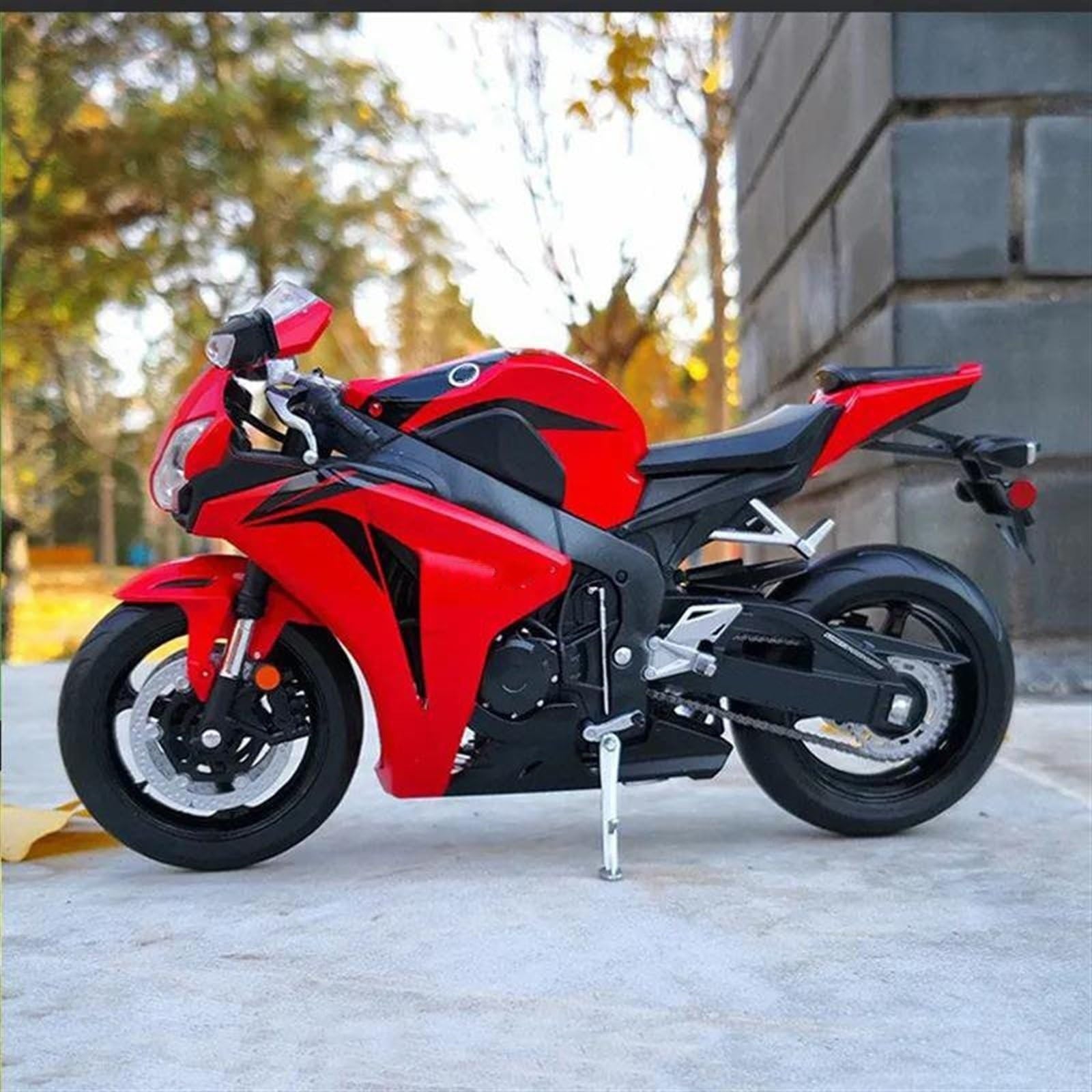 SEYXF Motorbike Toy Motorcycle Simulation Diecast Model Collection Gift 1:10 for H-onda CBR1000RR CBR 1000 RR(No Box)