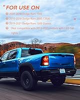 Vista 9 de Nilight Conjunto de luz trasera para Dodge Ram 2009 2010 2011 2012 2013 2014 2015 2016 2017 2018 Dodge Ram 1500 2500 3500 2019 2020 2021