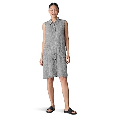 Eileen Fisher Classic Collar Dress Women