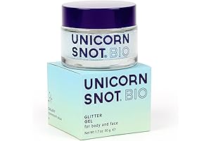 BIO Glitter Gel for Face and Body | Holographic Plant-Based Glitter for Festivals and Cosplay