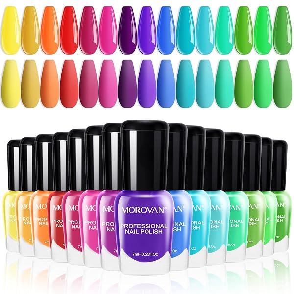 Morovan 15 Color Nali Polish Sets
