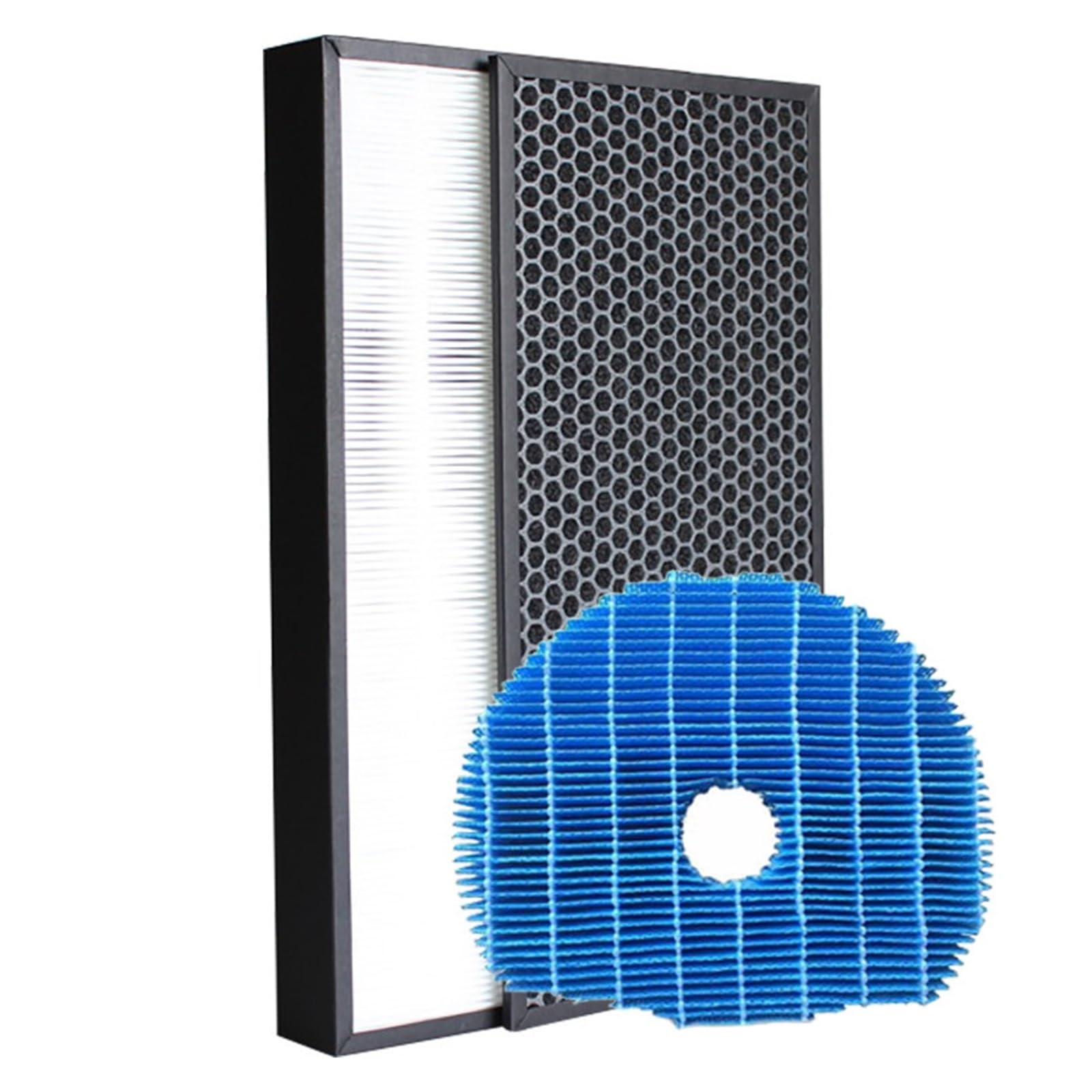 FZ-C150HFE FZ-C150DFE FZ-C100MFE Air Purifier Hepa Filter and Carbon Filter for KC-A60E KC-860E KC-C150E KC-860U Series(3 Filters)