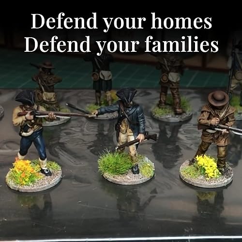 Miniatura 9 de Wargames Delivered Waterloo - Juego de iniciación de miniaturas de 1.102 in de polvo negro de 1.102 in -122 de infantería, 12 caballería, 1 máquina