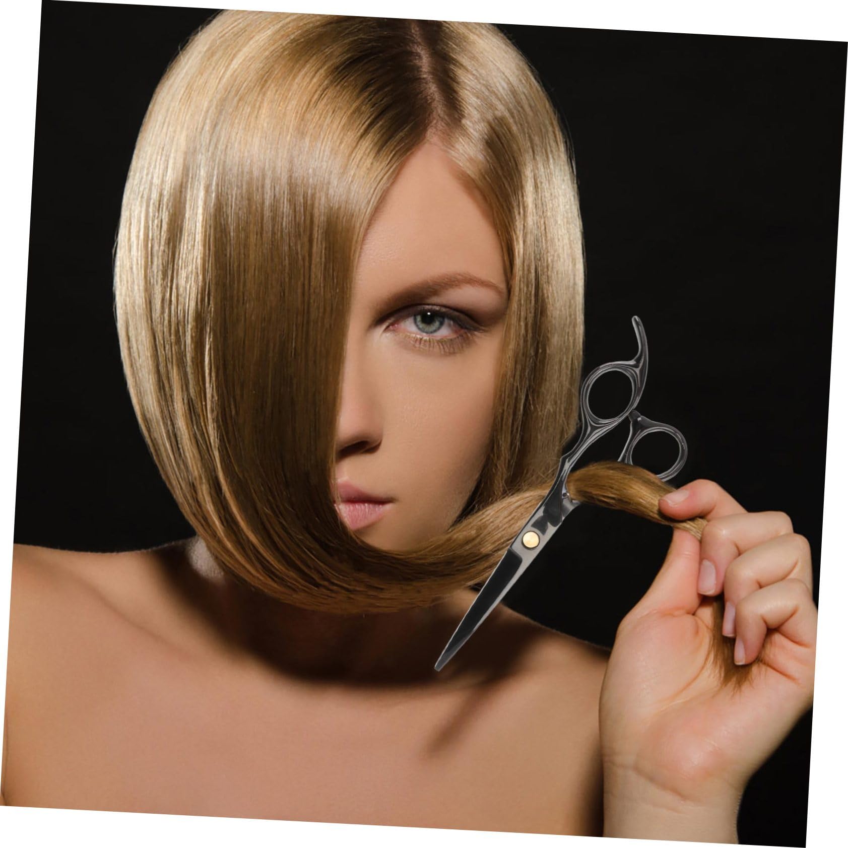 Ipetboom 3stücke Professionelle Haarschneideschere Für Friseure Und Barbershops Schwarze Haarschneider Für Präzise Schnitte Und Bequemes Styling Für Salongebrauch