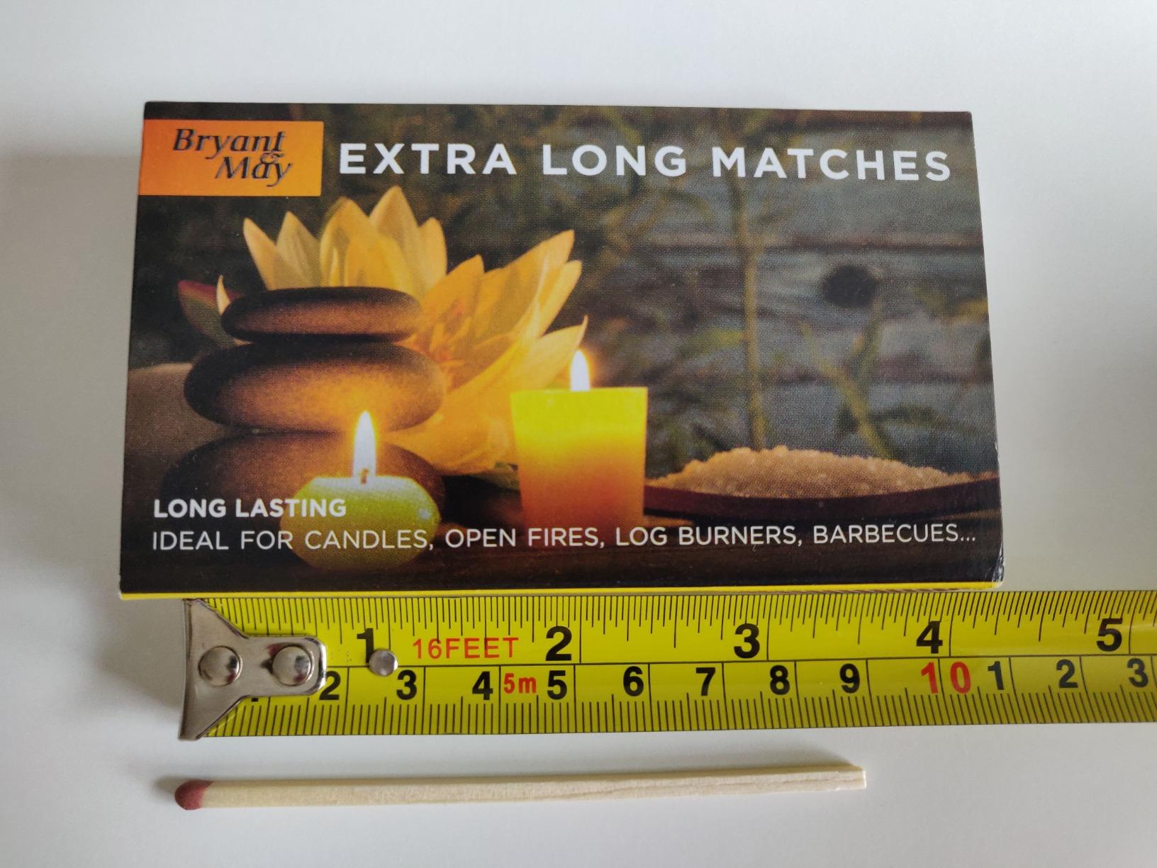 Bryant & May Extra Long Matches Amazon.co.uk Grocery