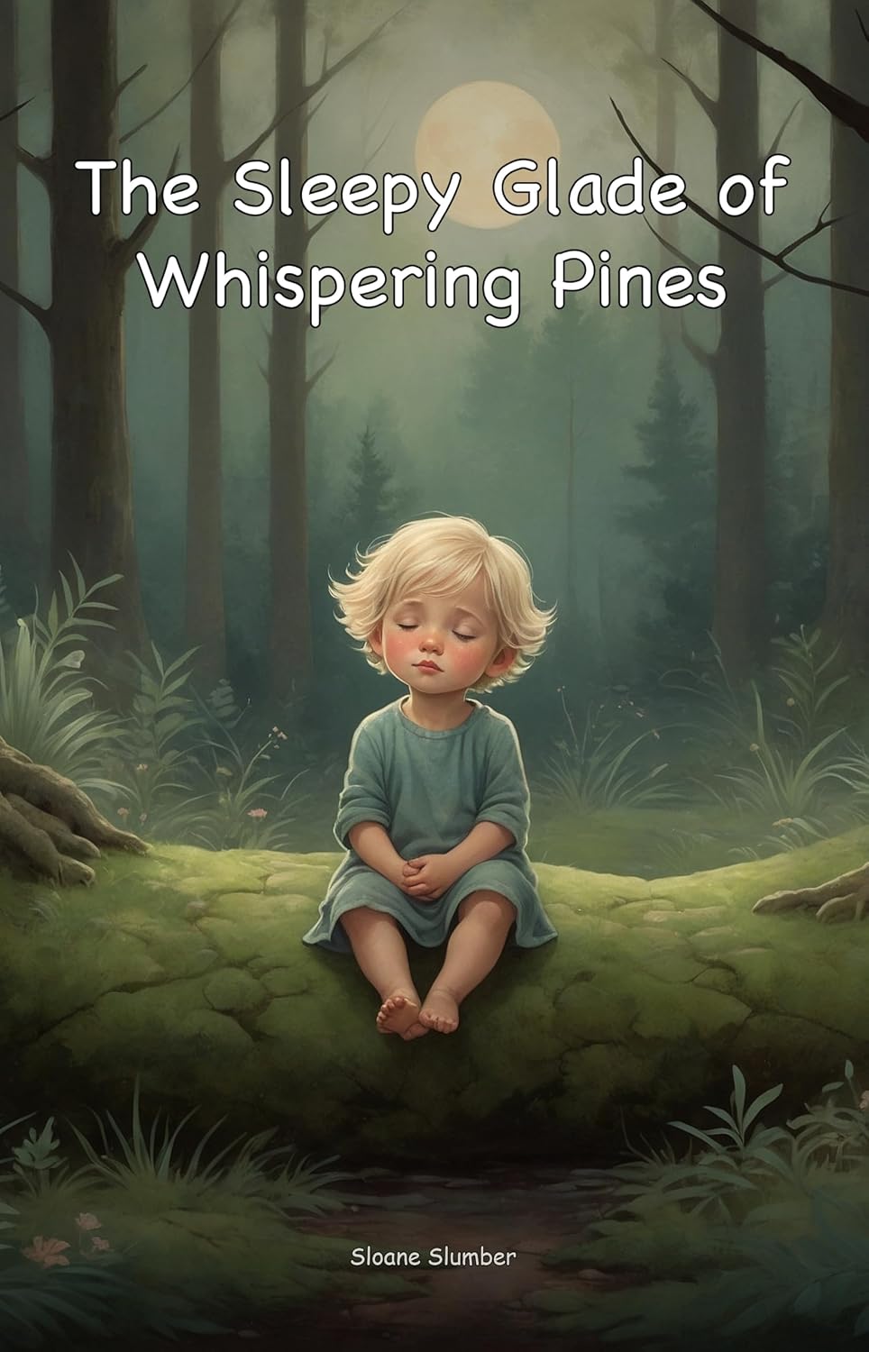 Cover of The Sleepy Glade of Whispering Pines: A Gentle Animal Adventure Story Featuring Peaceful Forest Animal Sleep Stories for Kids to Encourage Emotional Regulation and Restful Nights