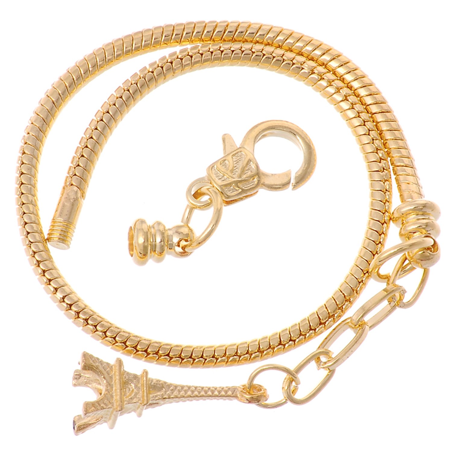 RUBYCALobster Clasp European Style Snake Chain Bracelets