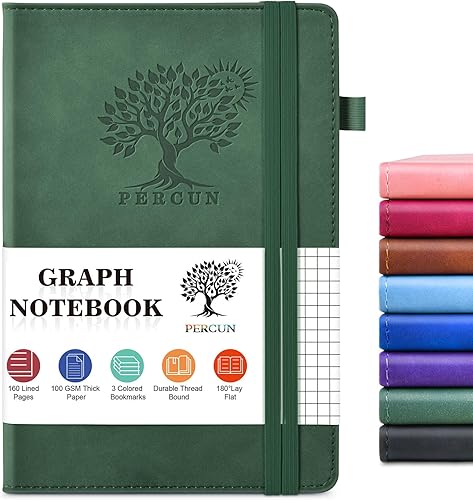 Miniatura 16 de Cuaderno rayado para hombres y mujeres, 160 páginas con rayas universitarias para escribir, cuadernos A5 de cuero de tapa dura para el trabajo,