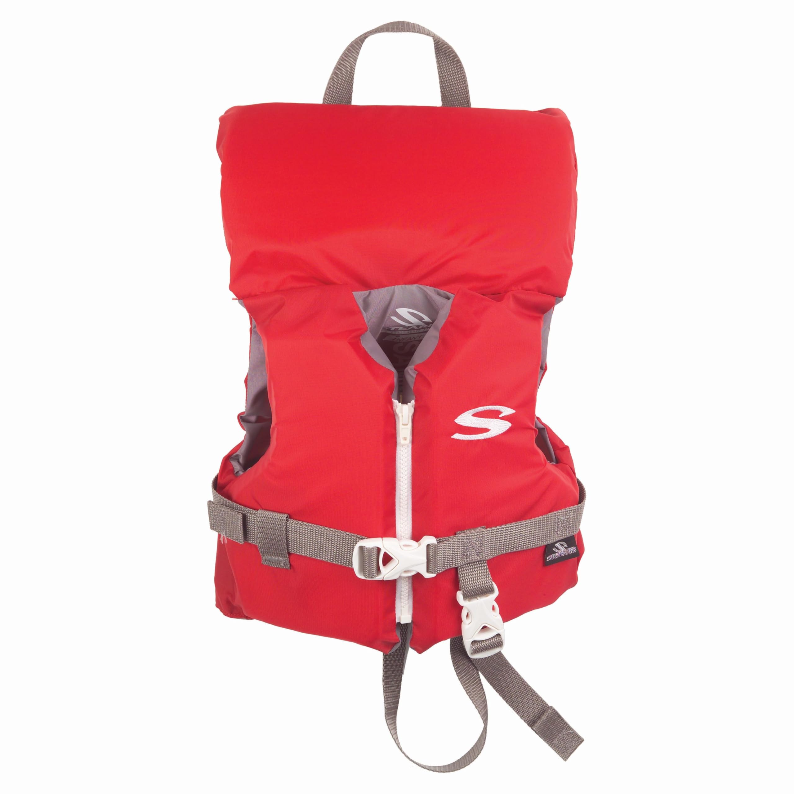 Stearns Infant Life Vest, USCG Approved Type III Life Jacket for Babies & Kids Under 30lbs, Youth PFD for Boat, Beach, Pool, & More