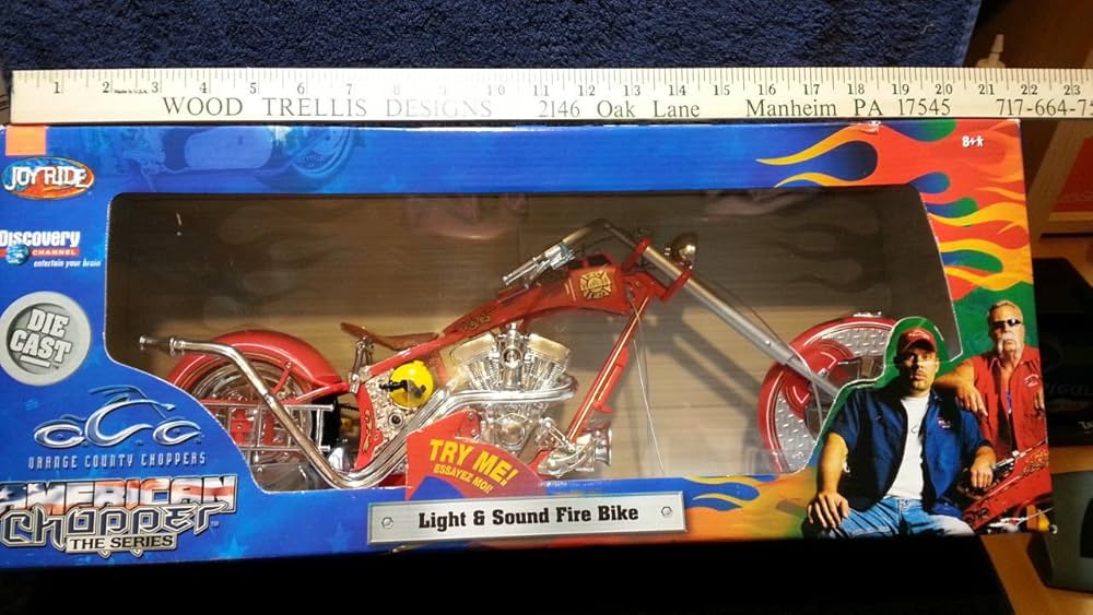 Orange County Choppers, Light & Sound Fire Bike, American
