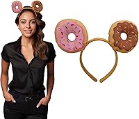 Vista 7 de Nicky Bigs Novelties Diadema de Mini Sombrero de Comida, Sombreros de Fiesta Locos Divertidos y Tontos, Accesorio de Atuendo de Disfraz de Vendedor