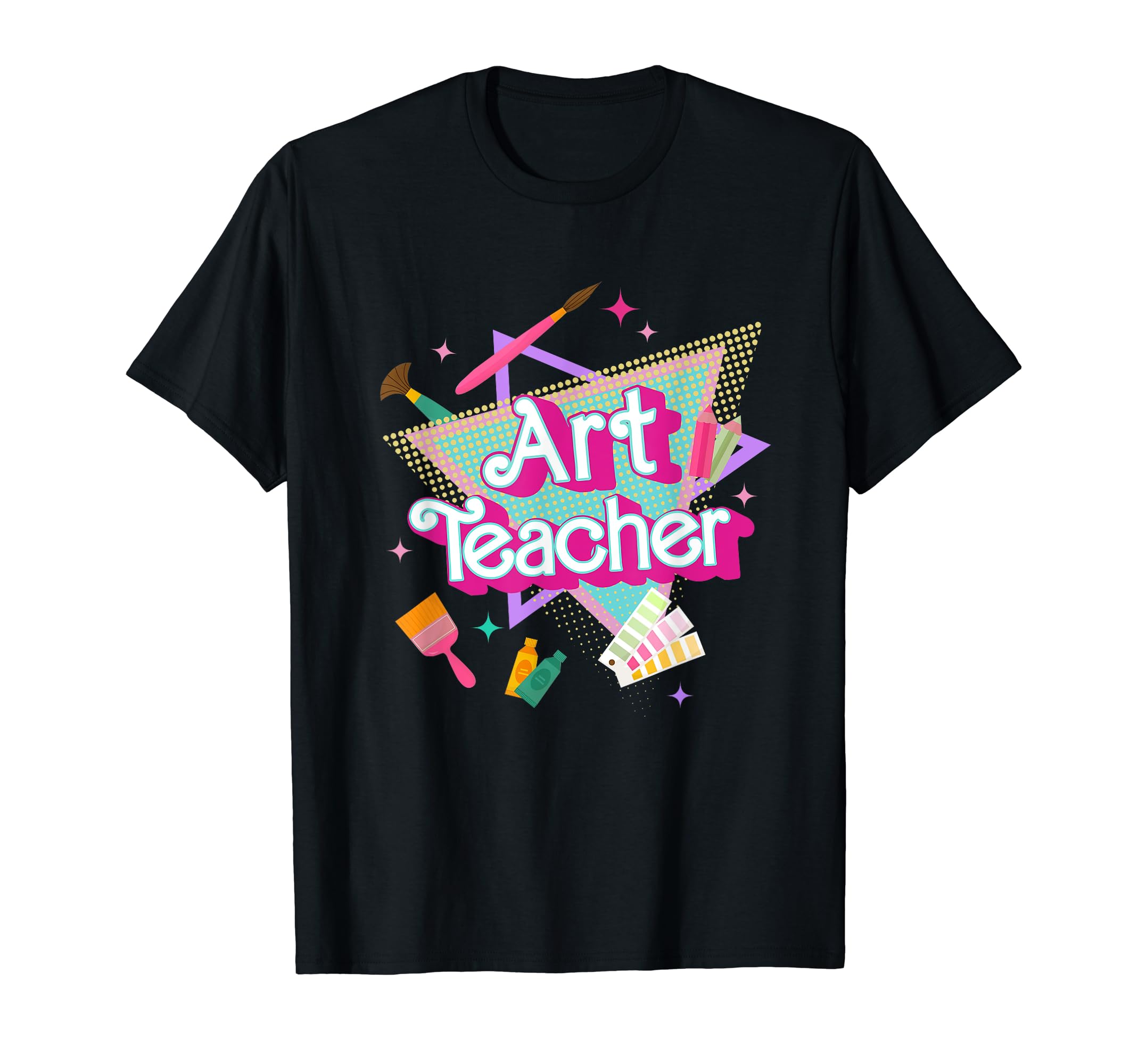 Art teacher back to schoolArt Teacher Art Therapist Hooray It's Art Day Back To School Men Women T-ShirtOEKO-TEX STANDARD 100