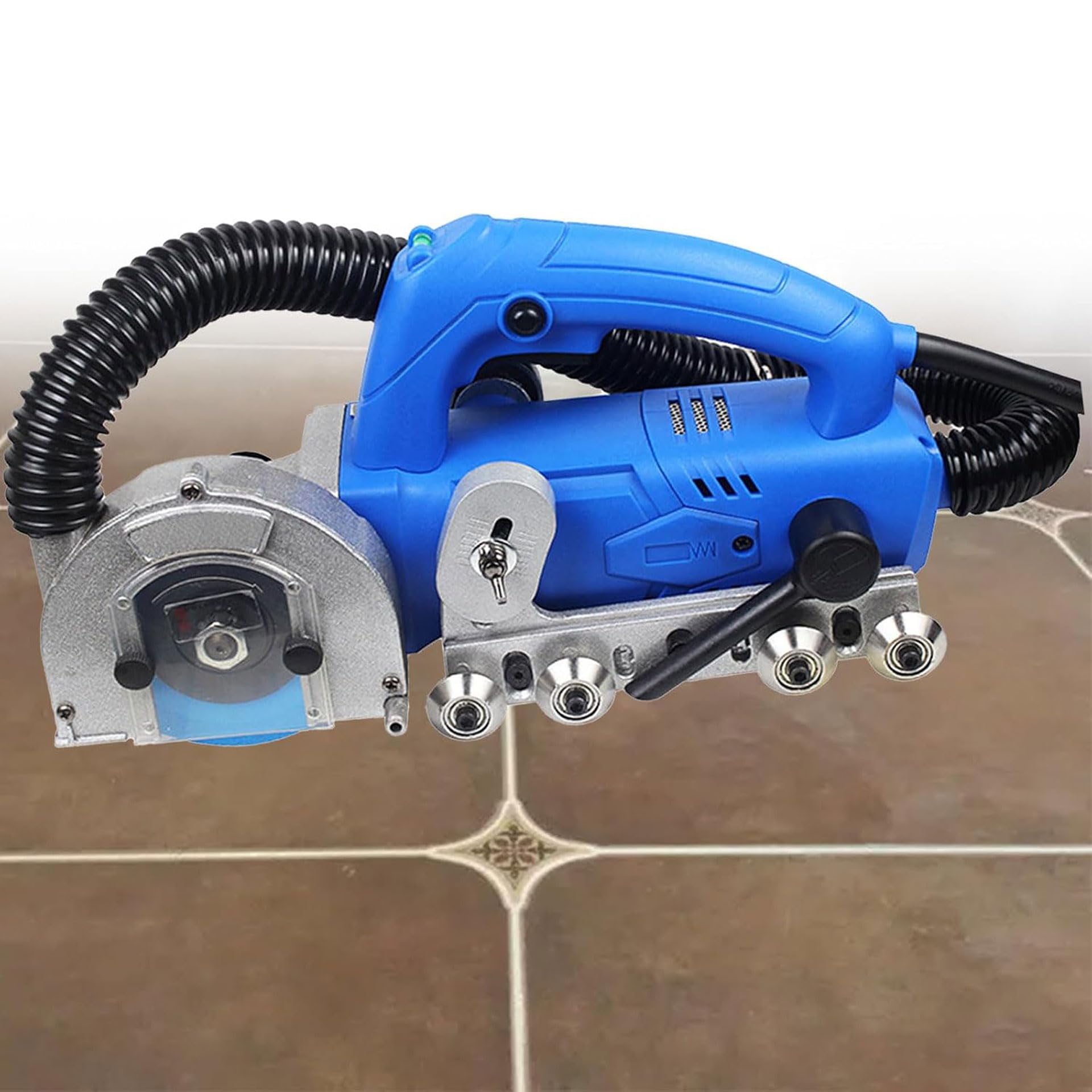 Sghjuy Floor Gaps Tile Seam Cutting Machine for Bathroom and Kitchen Blue,34x13x17cm