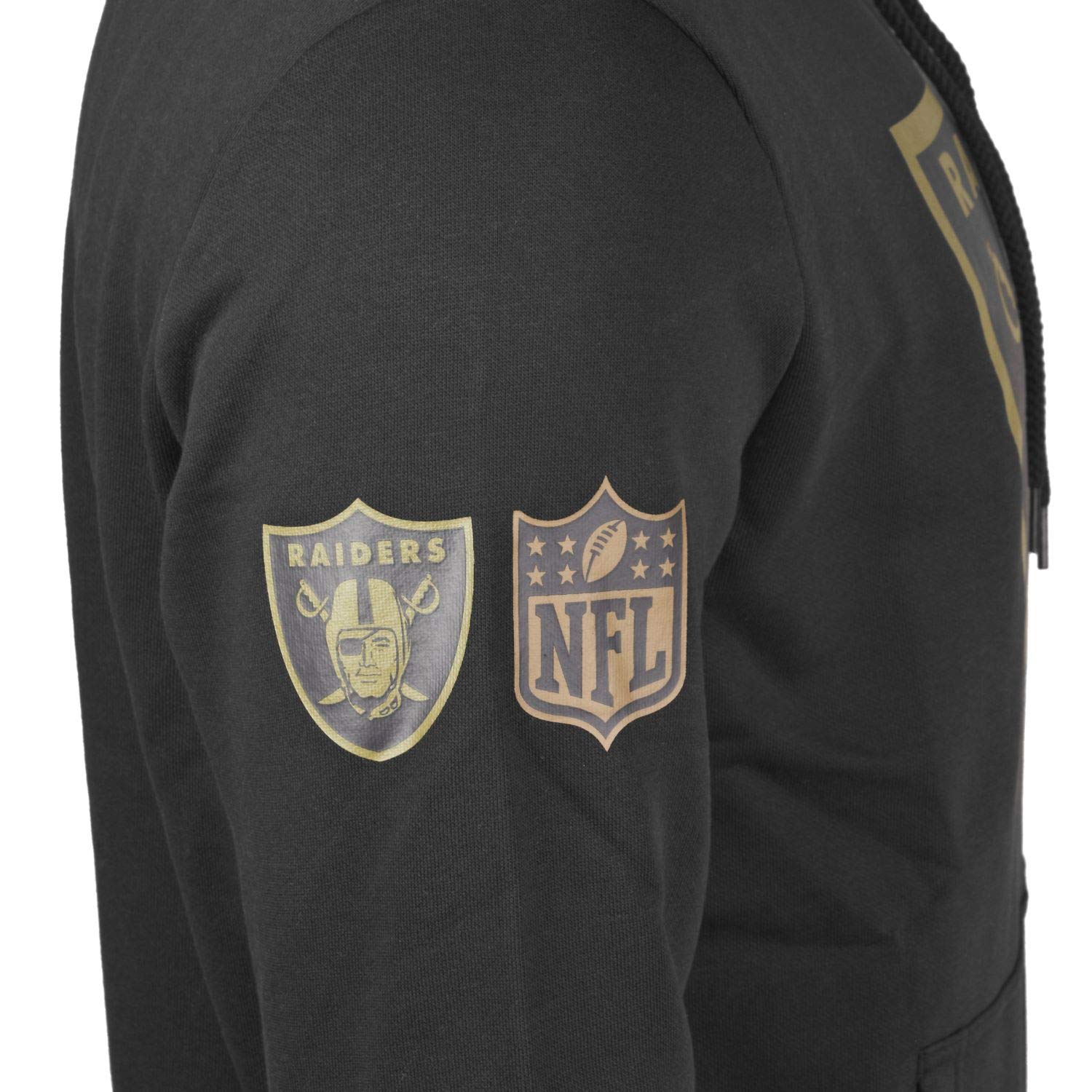 New Era Fleece Hoody - NFL Oakland Raiders Noir/Camo