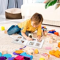 Vista 6 de Mini álbum de fotos de 128 bolsillos para cámara Fujifilm Instax Mini, Polaroid Snap, Z2300, cámaras instantáneas SocialMatic e impresora Negro