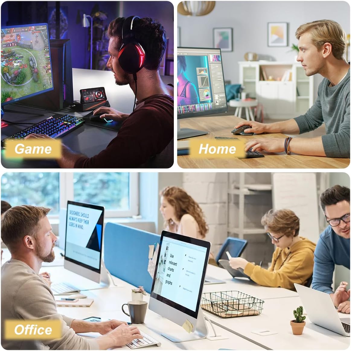 Excel/Word/Photoshop/CAD/Power Point Sheet Desk pad, Windows Large Gaming Office pc Mouse pad,Keyboard Shortcuts Mouse pad,Non-Slip Waterproof Desk mat,XL 31.4 x 11.8 in (TS1059)