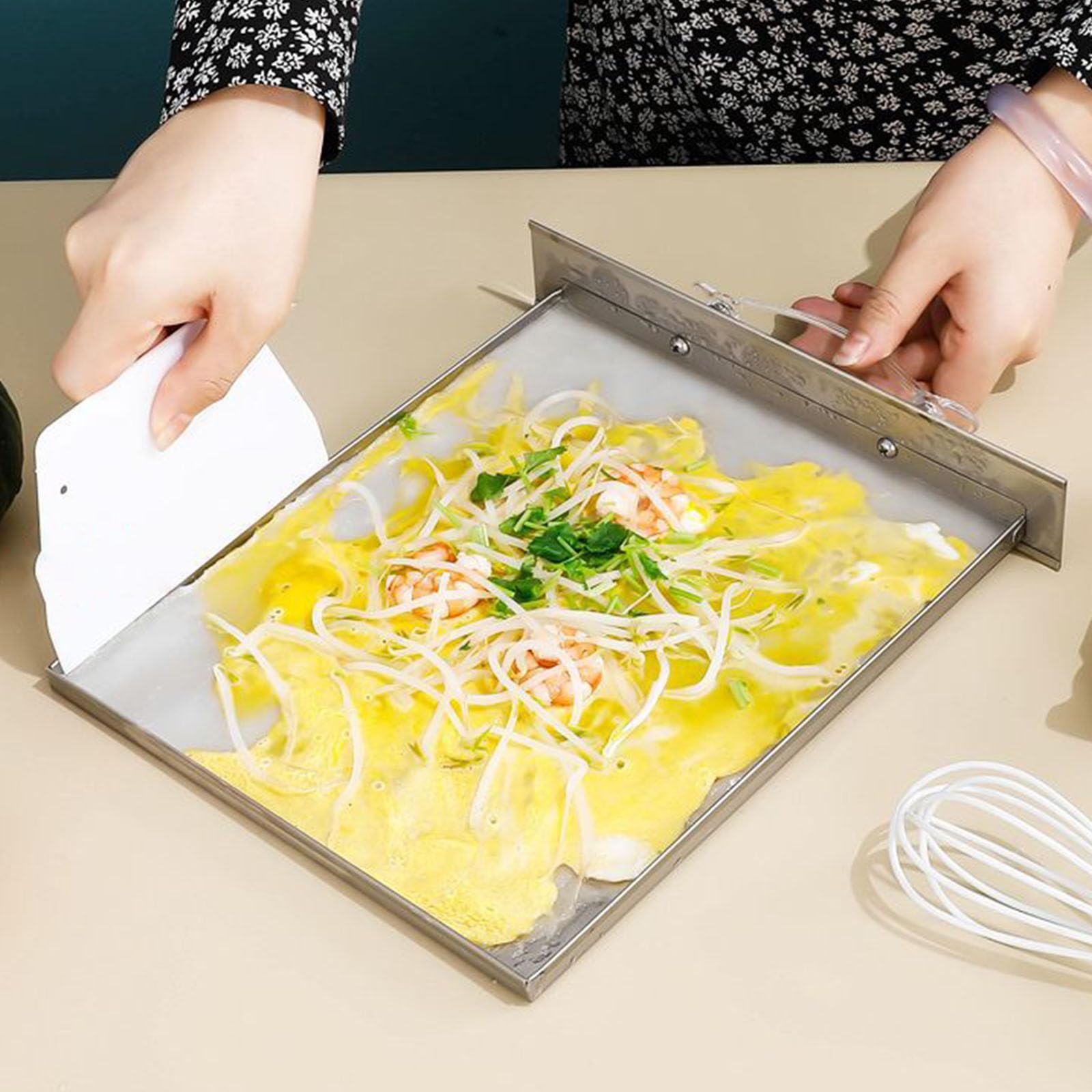 Vaporiera A Vapore per Spaghetti Riso in Acciaio Inossidabile 304 con Vassoi Estraibili Distribuzione Uniforme del Calore E Pasti in Famiglia Vaporiera Efficiente A Cassetti Multipli