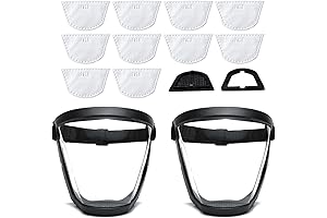 Clarity Mask Face Shield: Transparent Protection for Unimpeded Vision