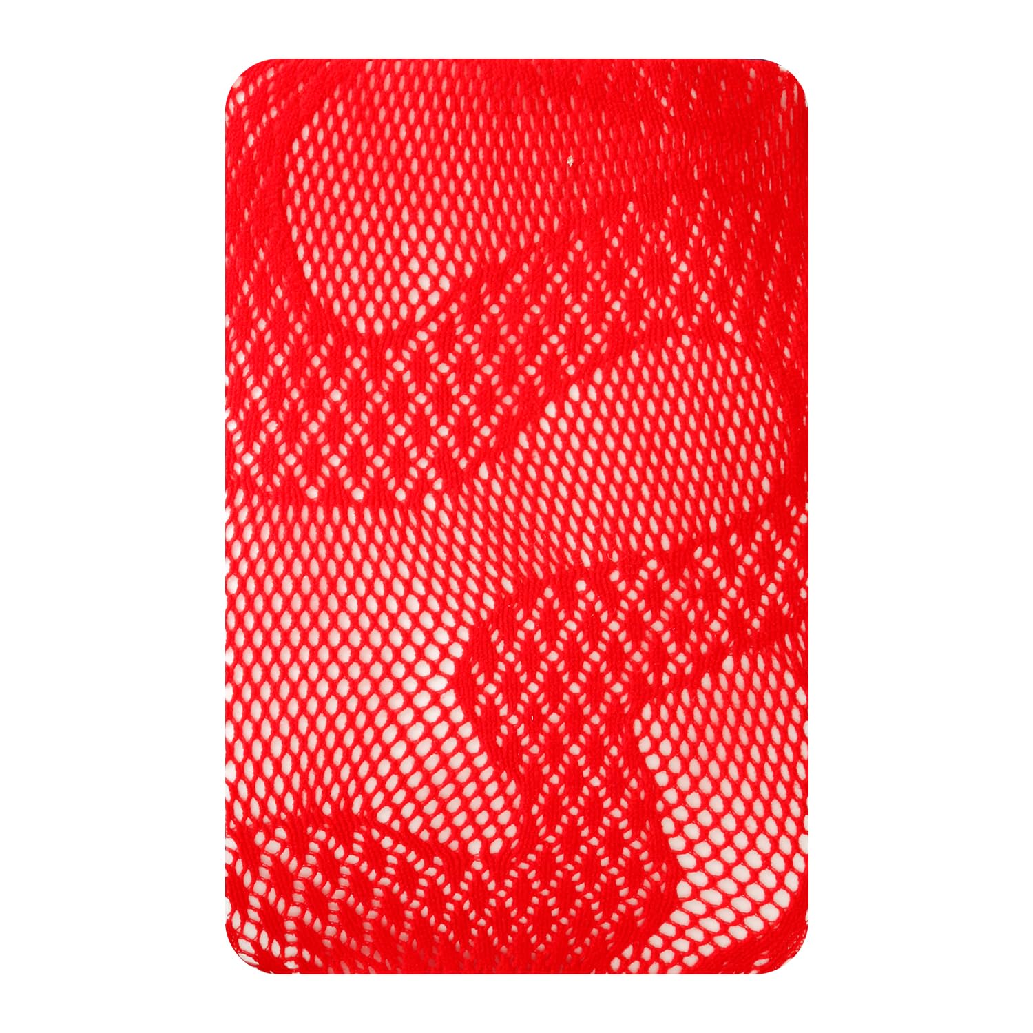 Thyonta Bold Snake Pattern Fishnet Tights Elastic Full-Length Nylon Stockings Striped Design Eye-Catching Animal Print Pantyhose for Concerts Bars Night Out Events (Red