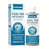Vista 1 de Morovan Coal Tar Dandruff Shampoo: 2% COAL TAR Extract for Severe Dandruff, Psoriasis & Itchy Scalp Medicated Treatment for Seborrheic Dermatitis
