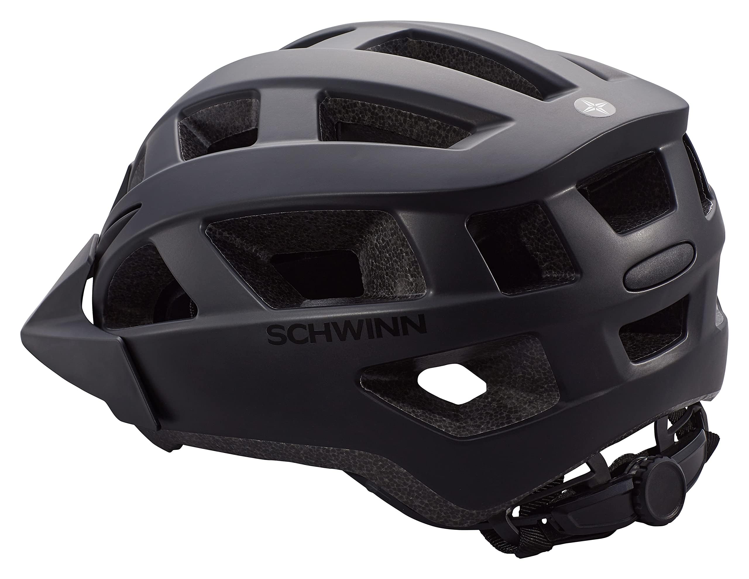 Schwinn Halcyon ERT Casque de vélo pour Enfant/Adulte, Convient aux Tours de tête de 58 à 62 cm, Taille L, Noir