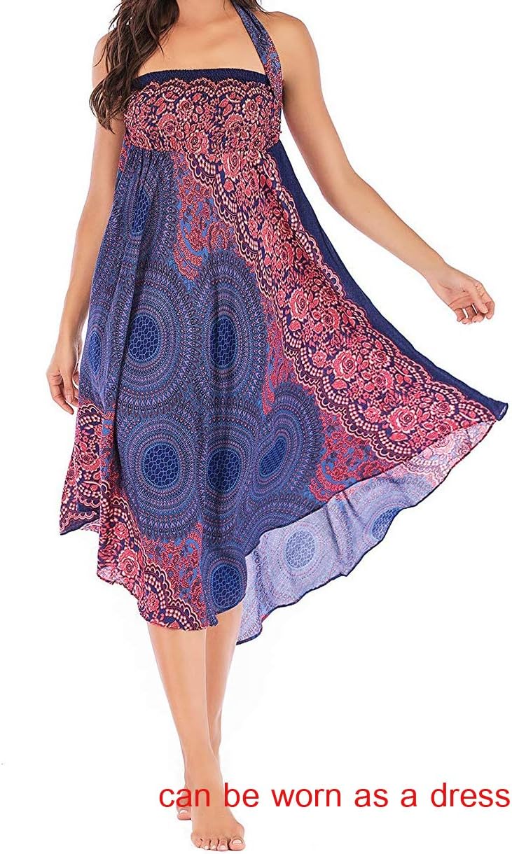 Banjamath® Women's Long Bohemian Style Gypsy Boho Hippie Skirt - Image 6