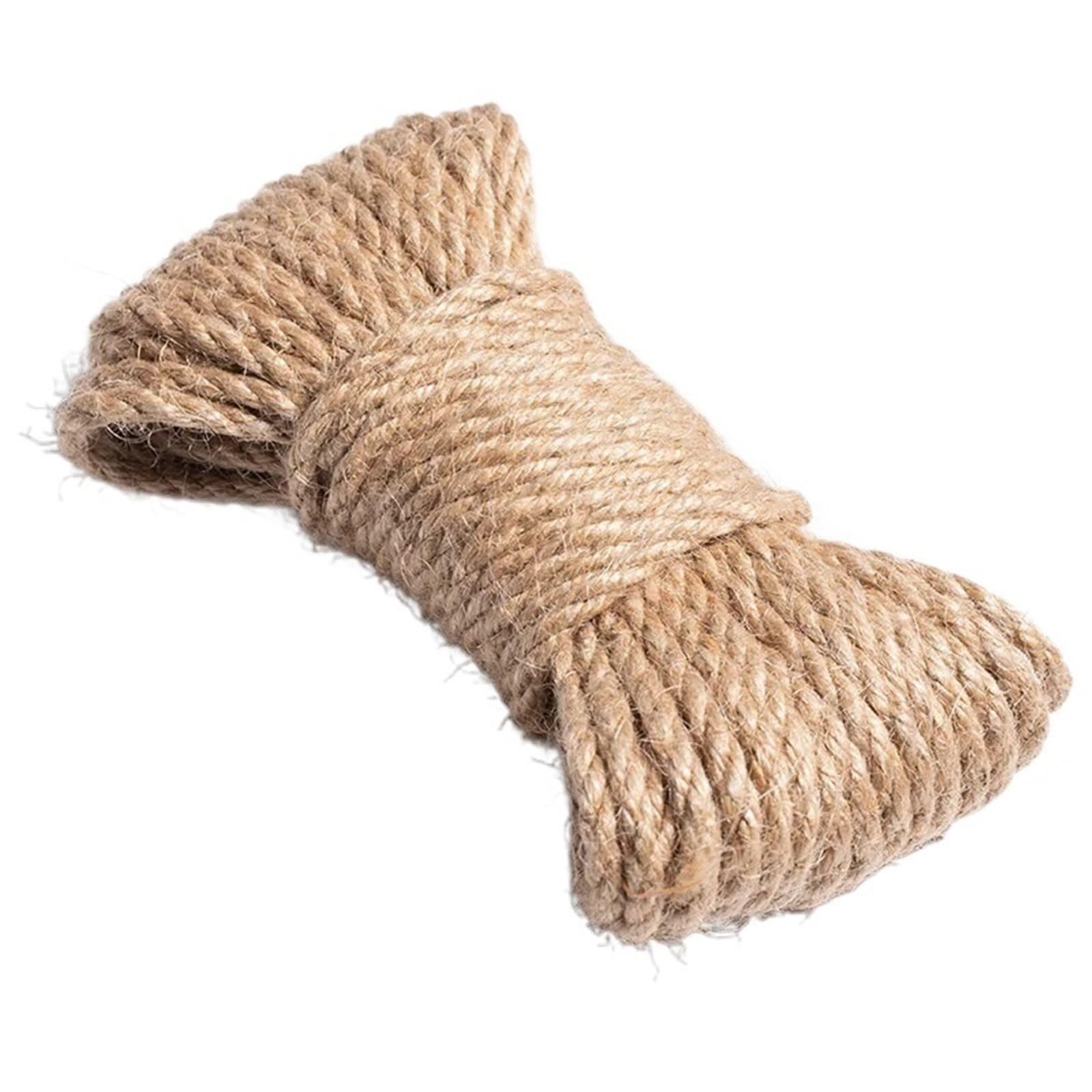 Cuerda de yute de 4.0mm para dar un toque rústico a la decoración de fiestas, bodas y jardín