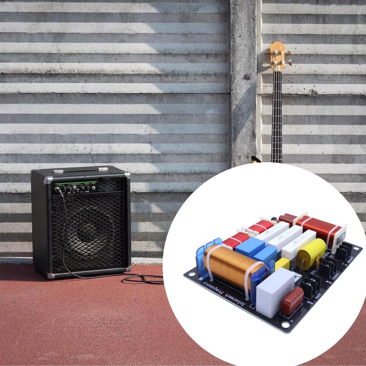 Diviseur de fréquence avancé 3 voies pour haut-parleurs 4 combinaisons sonores Diviseur de fréquence sonore PA-3808